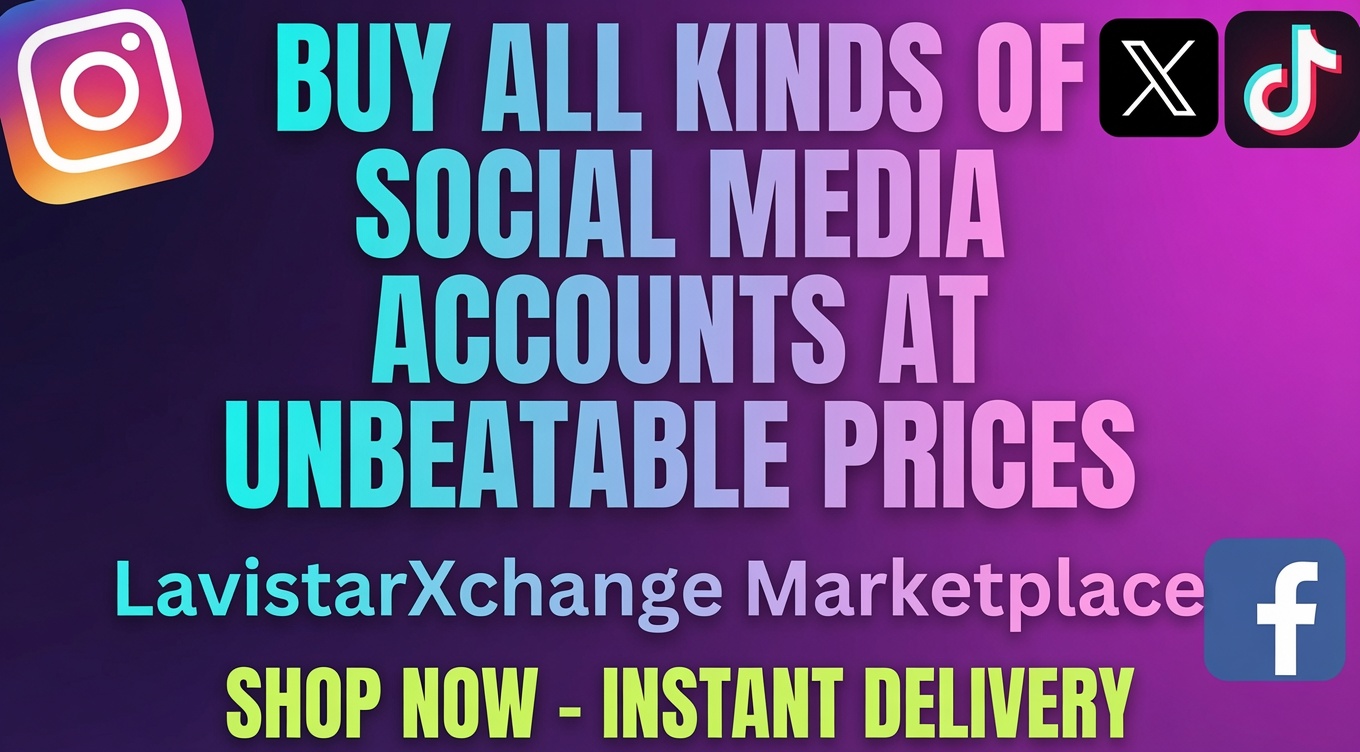 Buy all kinds of social media handles